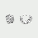 Linear Woven Chain Earrings