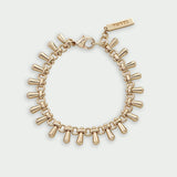 Dewdrop Bracelet Teardrop Chain Bracelet - Gold