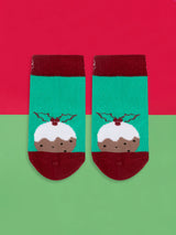 Christmas Pudding Children’s Socks