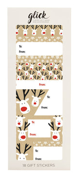 Glick Stickers (18) Reindeer Selfie