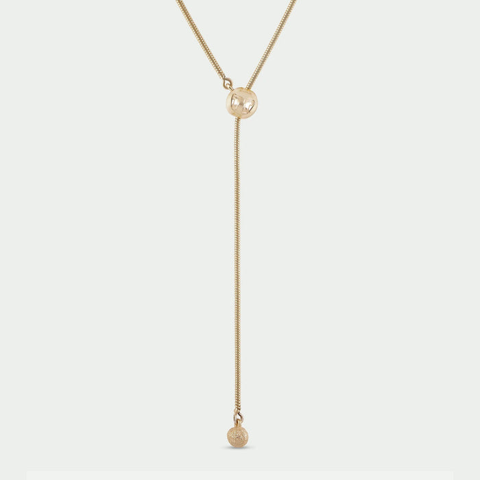 Synergy Adjustable Lariat Necklace