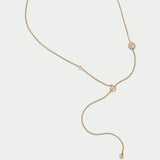 Tutti Synergy Lariat Necklace with Slider Bead