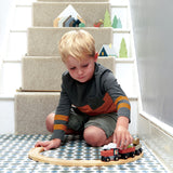 Tender Leaf Wooden Treetops Train Set