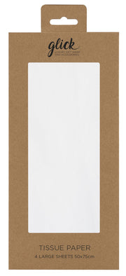 Luxury Tissue Paper - White (4 sheets)