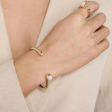 Oceanic Bangle - Gold