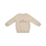 Bob & Blossom Vanilla 'PEACE, LOVE + CHOCOLATE' Sweatshirt