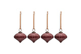 Nagala Baubles - Merlot - (Set of 4) – view 4