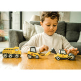 Wooden Roadworks Vehicles – Set of 3