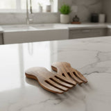 Acacia Wood Salad Hands