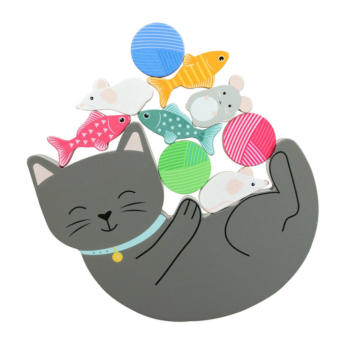 Kitty Wooden Balancing Game