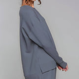 Born Nouli Supersoft Longline Sweatshirt - Indigo