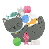 Kitty Wooden Balancing Game