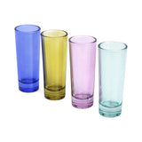 Here's How The Gracie Set of 4 Shot Glasses - Assorted Colours