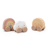 Mini Push Along Friends – Set of 3