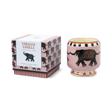 Elephant Ceramic Candle - Tobacco Vanilla