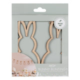 Easter Bunny Wooden Bunting 1.5m