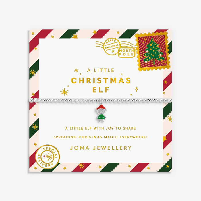 Joma Jewellery Kids’ Christmas A Little “Christmas Elf” Bracelet