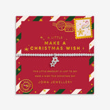 Joma Jewellery Kids’ Christmas A Little “Make A Christmas Wish” Bracelet