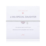 Children's A Little Special Daughter Bracelet
