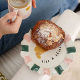 Caroline Gardner Rise & Shine Croissant Plate