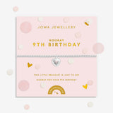 Joma Children's Confetti A Little '9th Birthday' Bracelet