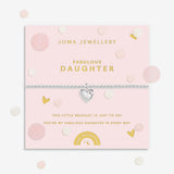 Joma Children's Confetti A Little 'Fabulous Daughter' Bracelet