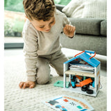 Wooden Racing Track Play Set