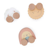 Mini Push Along Friends – Set of 3
