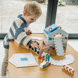 Wooden Racing Track Play Set