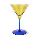The Olive Martini Glass - Set of 2 - Olive + Cobalt
