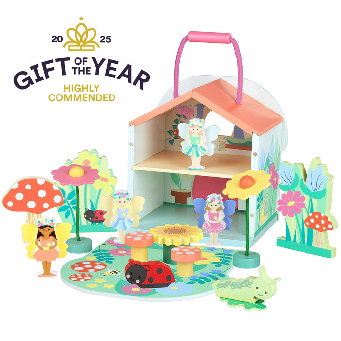 Fairy House Wooden Play Set