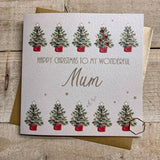 Mum - Lots of Trees - Christmas Card (C24-125)