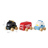 First Wooden Vehicles – Set of 3