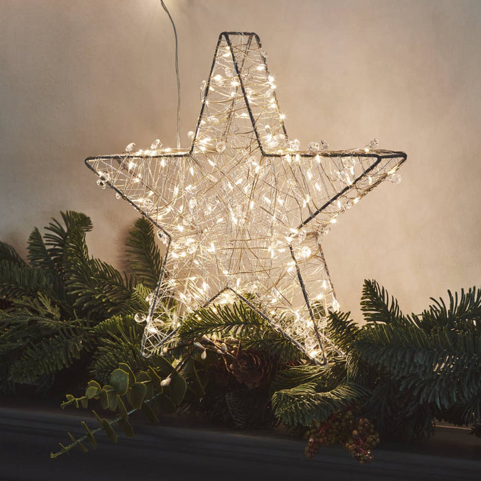 Galaxy Star 30cm LED Hanging Light – Silver
