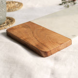 White Marble & Mango Wood Serving Platter