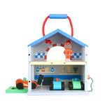 Wooden Racing Track Play Set