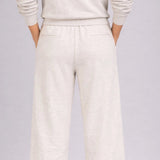 Supersoft Wide Leg Sweatpant Oat Marl