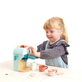 Babyccino Maker Wooden Coffee Play Set