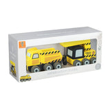 Wooden Construction Vehicles – Crane & Truck