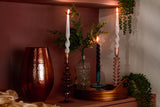 Tapered Glass Candle Stick - Champagne