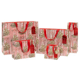 Short Striped Spruce Gift Bag