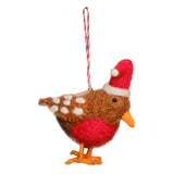 Felt Robin Christmas Tree Decoration
