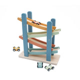 Retro Wooden Ramp Racer
