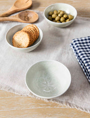 Fiskardo Nibble Bowls - Set of 3 - Clay