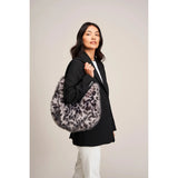 Faux Fur Slouch Bag – Leopard