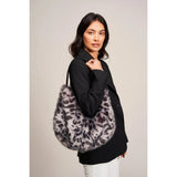 Faux Fur Slouch Bag – Leopard
