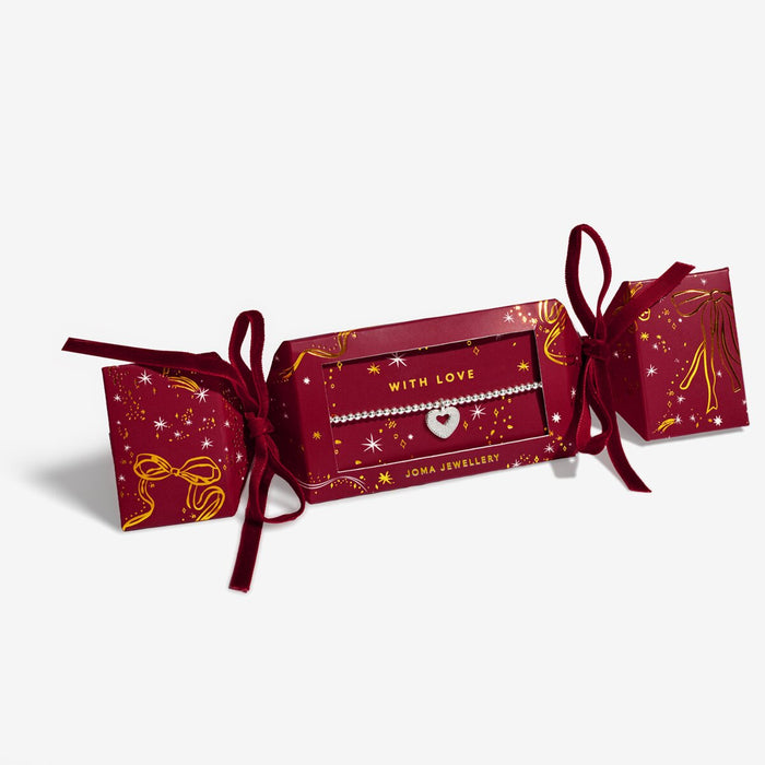 With Love Bracelet in a Christmas Cracker