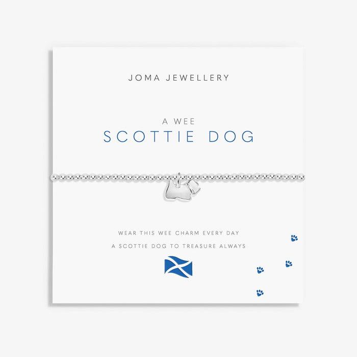 A Little Scottish Scottie Dog Bracelet