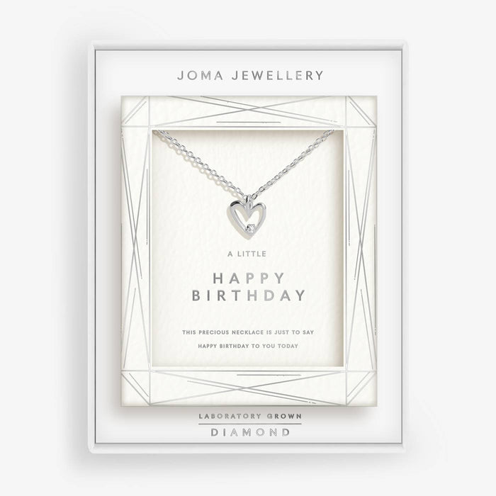A Little Happy Birthday Diamond Necklace