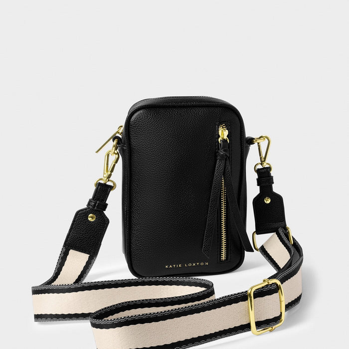 Katie Loxton Hallie Small Crossbody Bag - Black